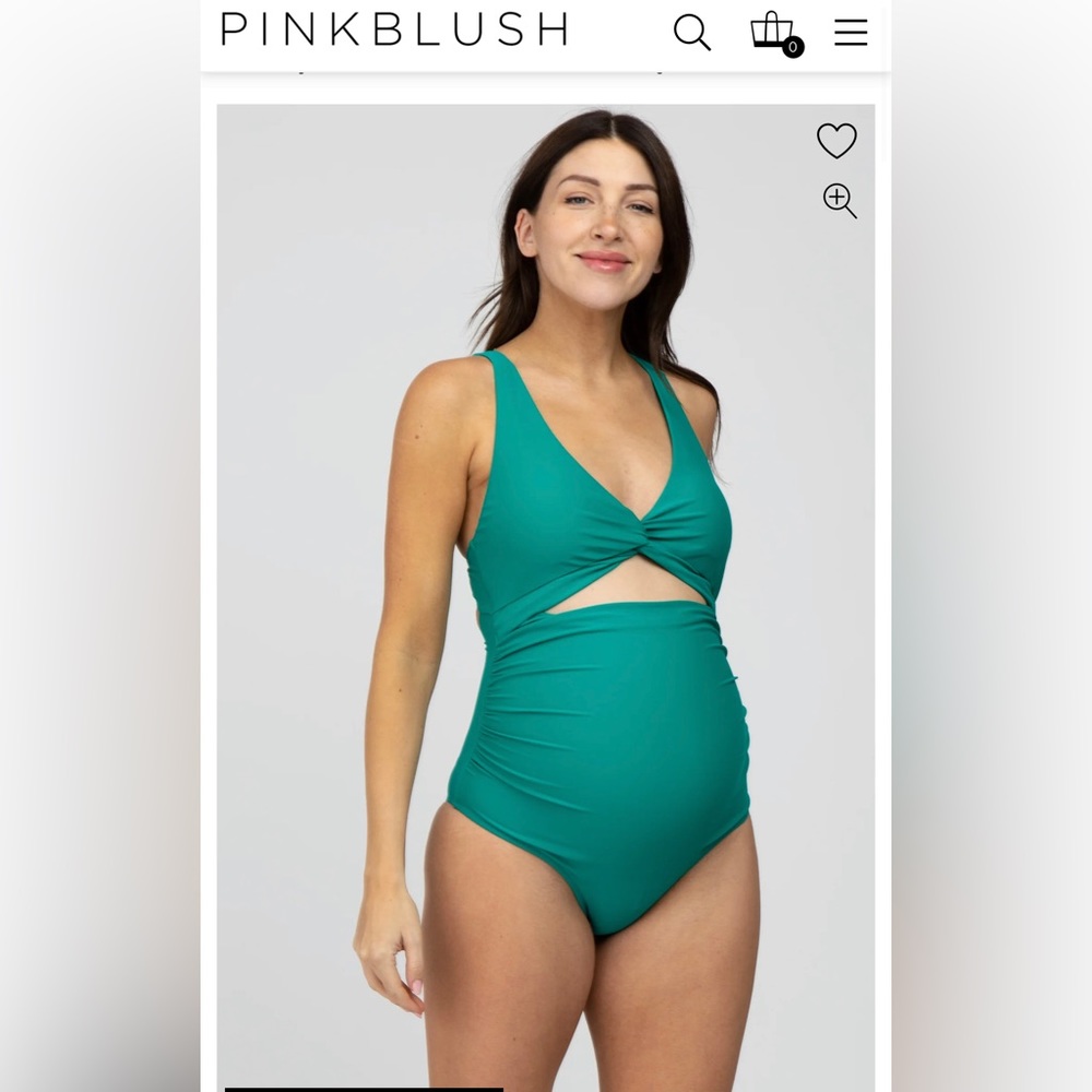 Pink blush Maternity Swimsuit - NWT